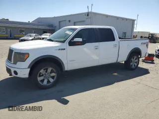 2012 Ford F-150 XL with VIN 1FTFW1ET7CKD15050, listed as a Copart auction lot 53747445 with 205,611 mi miles and Clean Title. Bid and sale history available at carsss.com. Image 1.