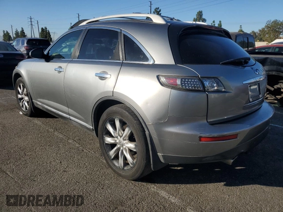 2006 Infiniti FX Options with VIN JNRBS08W66X400740, listed as a Copart auction lot 78511434 with 184,701 mi miles and Salvage title. Bid and sale history available at DreamBid. Image 2.