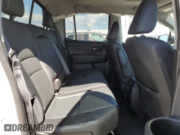 2023 Honda Ridgeline RTL-E with VIN 5FPYK3F76PB011963, listed as a Copart auction lot 63079165 with 25,658 mi miles and Salvage title. Bid and sale history available at DreamBid. Image 10.