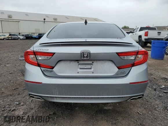 2021 Honda Accord Sport with VIN 1HGCV2F37MA011736, listed as a Copart auction lot 45383575 with Not provided miles and Salvage title. Bid and sale history available at DreamBid. Image 6.