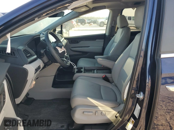 2024 Honda Odyssey EX-L with VIN 5FNRL6H63RB042753, listed as a Copart auction lot 65665724 with Not Provided miles and Salvage Title. Bid and sale history available at DreamBid. Image 7.