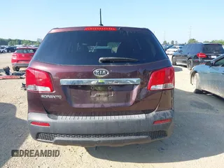 2013 Kia Sorento LX with VIN 5XYKT3A14DG394689, listed as a IAAI auction lot 42646381 with 76,523 mi miles and . Bid and sale history available at DreamBid. Image 16.