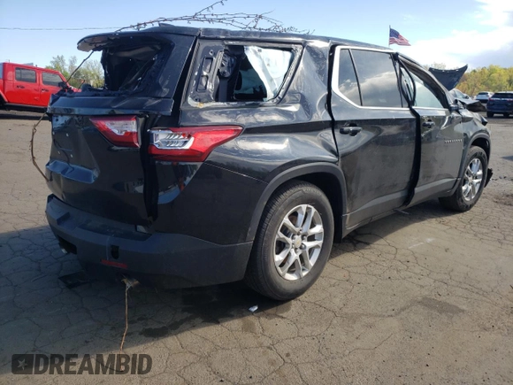 2020 Chevrolet Traverse LS z VIN 1GNERFKWXLJ120202, wystawiony jako Copart lot #54251905 z przebiegiem Nie podano mil oraz Nie do naprawy • Non repairable. Historia ofert i sprzedaży dostępna na DreamBid. Obrazek 3.