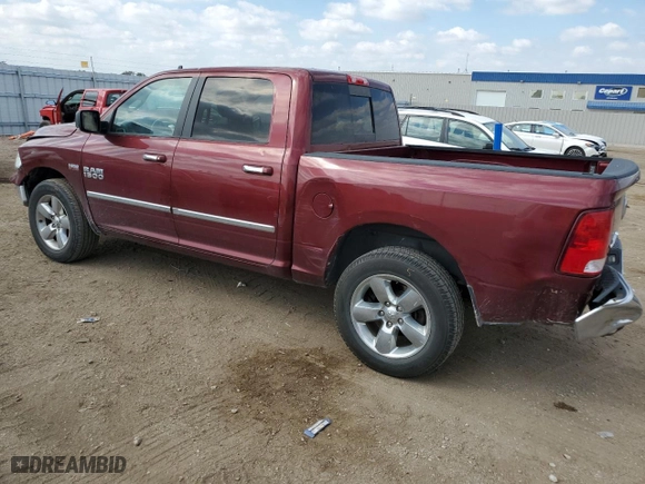 2017 Ram 1500 Big Horn with VIN 3C6RR7LT8HG506699, listed as a Copart auction lot 72126494 with 49,048 mi miles and Salvage Title. Bid and sale history available at carsss.com. Image 2.
