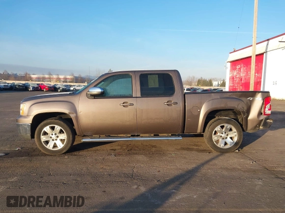 2008 GMC Sierra 1500 SLE1 with VIN 2GTEK13M581217452, listed as a IAAI auction lot 41394439 with 156,004 mi miles. Bid and sale history available at carsss.com. Image 14.