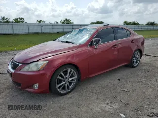 2008 Lexus IS 250 z VIN JTHBK262382064135, wystawiony jako Copart lot #55229275 z przebiegiem 138 969 mil mil oraz Szkoda całkowita • Salvage title. Historia ofert i sprzedaży dostępna na DreamBid. Obrazek 1.