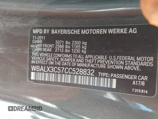 2012 BMW 6 Series 650i z VIN WBALX3C57CC528832, wystawiony jako IAAI lot #41779268 z przebiegiem 75 119 mil mil oraz . Historia ofert i sprzedaży dostępna na DreamBid. Obrazek 9.