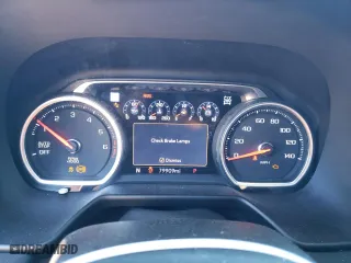 2021 Chevrolet Tahoe Premier with VIN 1GNSKSKD7MR269488, listed as a Copart auction lot 46698135 with 79,909 mi miles and Salvage Title. Bid and sale history available at carsss.com. Image 9.