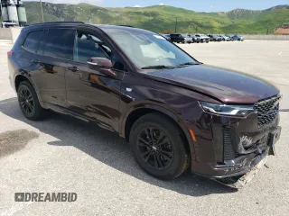 2021 Cadillac XT6 Luxury with VIN 1GYKPBR45MZ213429, listed as a Copart auction lot 47431784 with 41,931 mi miles. Bid and sale history available at carsss.com. Image 4.