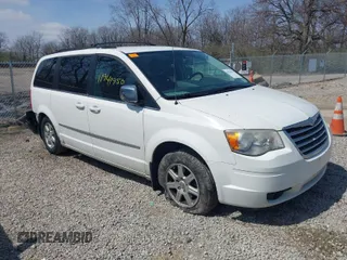 2010 Chrysler Town & Country Touring Plus with VIN 2A4RR8D13AR415572, listed as a IAAI auction lot 41941950 with 218,943 mi miles. Bid and sale history available at carsss.com. Image 1.