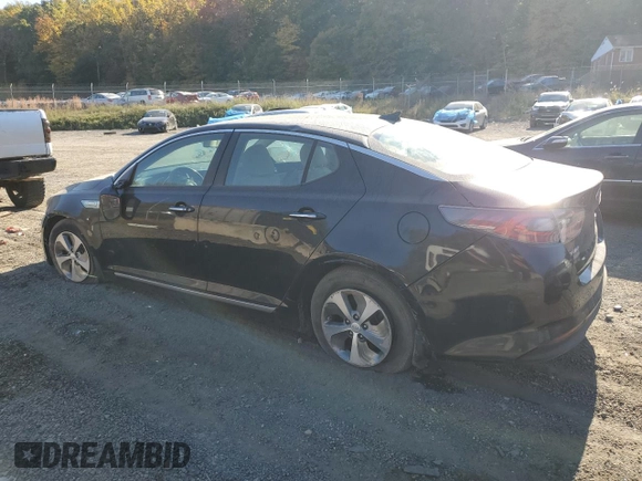 2014 Kia Optima Hybrid LX with VIN KNAGM4AD2E5070361, listed as a Copart auction lot 76683834 with 0 mi miles and Salvage Title. Bid and sale history available at carsss.com. Image 2.