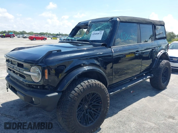 2023 Ford Bronco with VIN 1FMDE5BH3PLA99520, listed as a IAAI auction lot 42684872 with 11,118 mi miles and . Bid and sale history available at DreamBid. Image 18.