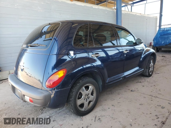 2001 Chrysler PT Cruiser with VIN 3C8FY4BB61T589728, listed as a Copart auction lot 58232895 with 65,646 mi miles and Clean title. Bid and sale history available at DreamBid. Image 3.