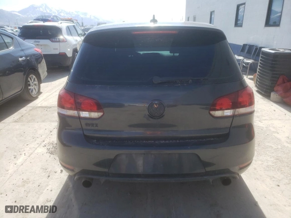 2011 Volkswagen GTI w/Sunroof with VIN WVWEV7AJXBW025463, listed as a Copart auction lot 47198585 with 105,830 mi miles and Salvage Title. Bid and sale history available at carsss.com. Image 6.