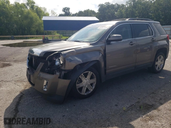 2011 GMC Terrain SLT-1 with VIN 2CTALUEC1B6428888, listed as a Copart auction lot 63387605 with 180,400 mi miles and Salvage title. Bid and sale history available at DreamBid. Image 1.