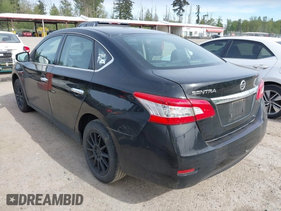 2015 Nissan Sentra SV with VIN 3N1AB7AP4FY249454, listed as a IAAI auction lot 42189811 with 179,781 mi miles and . Bid and sale history available at DreamBid. Image 3.
