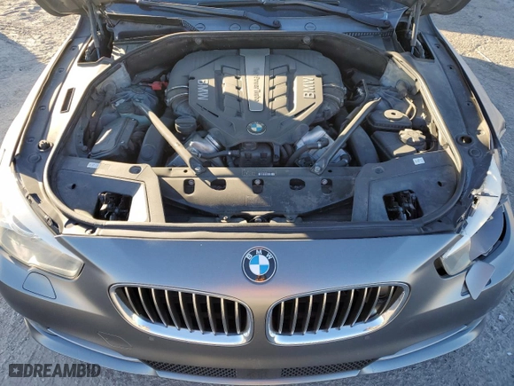 2012 BMW 5 Series Gran Turismo 550i xDrive with VIN WBASP4C5XCC341957, listed as a Copart auction lot 88172615 with 106,342 mi miles and Salvage Title. Bid and sale history available at carsss.com. Image 12.