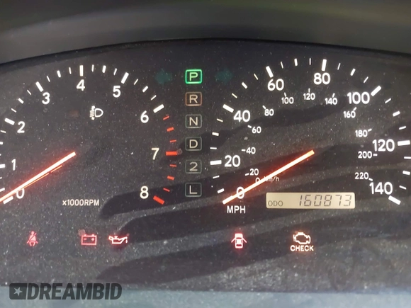 2000 Lexus ES 300 с VIN JT8BF28G9Y5087270, выставлен на аукционе IAAI как лот 41345901 с пробегом 160 873 миль миль и . История ставок и продаж доступна на DreamBid. Изображение 7.