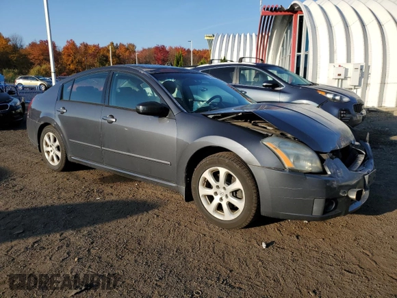 2007 Nissan Maxima 3.5 SE with VIN 1N4BA41E07C824019, listed as a Copart auction lot 76984284 with 83,166 mi miles and Salvage Title. Bid and sale history available at carsss.com. Image 4.
