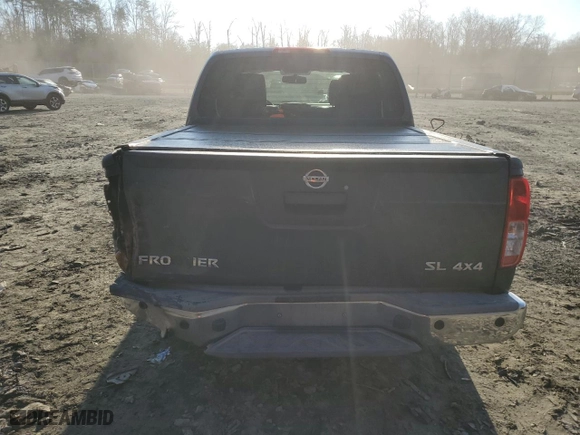 2013 Nissan Frontier SV with VIN 1N6AD0EV8DN713991, listed as a Copart auction lot 46464155 with 182,353 mi miles and Salvage Title. Bid and sale history available at carsss.com. Image 6.