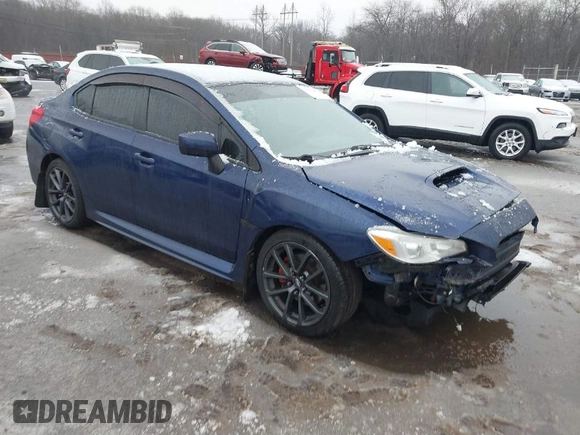2019 Subaru WRX Premium with VIN JF1VA1B63K9815324, listed as a IAAI auction lot 41509268 with 84,352 mi miles. Bid and sale history available at carsss.com. Image 1.