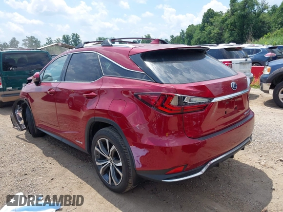 2022 Lexus RX 450h с VIN 2T2HGMDA0NC090560, выставлен на аукционе IAAI как лот 42604723 с пробегом 28 532 миль миль и . История ставок и продаж доступна на DreamBid. Изображение 3.