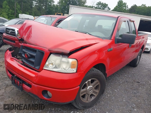 2008 Ford F-150 STX with VIN 1FTRX12W68FC03820, listed as a IAAI auction lot 42352271 with 231,190 mi miles and . Bid and sale history available at DreamBid. Image 17.