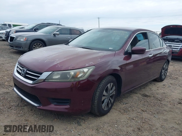 2013 Honda Accord LX z VIN 1HGCR2F3XDA109342, wystawiony jako IAAI lot #41750989 z przebiegiem 118 210 mil mil oraz . Historia ofert i sprzedaży dostępna na DreamBid. Obrazek 2.