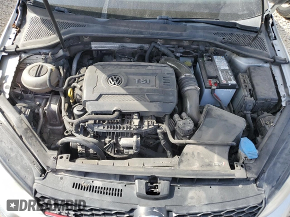 2015 Volkswagen GTI SE with VIN 3VW4T7AU6FM007265, listed as a Copart auction lot 74313094 with 141,628 mi miles and Salvage Title. Bid and sale history available at DreamBid. Image 12.