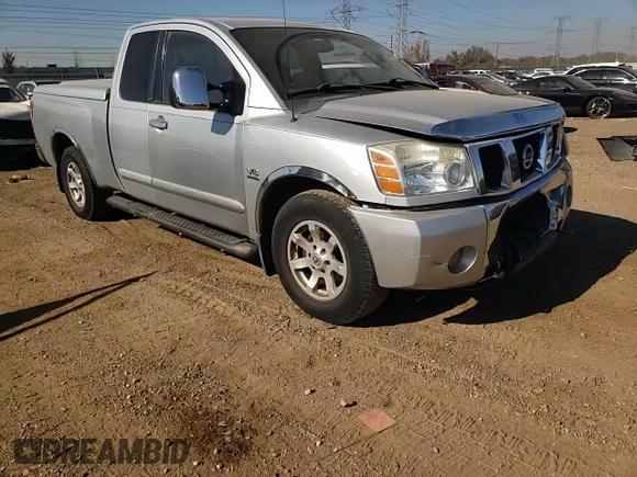 2004 Nissan Titan SE with VIN 1N6AA06AX4N506104, listed as a Copart auction lot 76545534 with 174,129 mi miles and Salvage Title. Bid and sale history available at carsss.com. Image 11.
