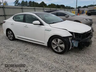 2014 Kia Optima Hybrid EX with VIN KNAGN4AD8E5073925, listed as a Copart auction lot 70469084 with 97,290 mi miles and Salvage Title. Bid and sale history available at carsss.com. Image 4.