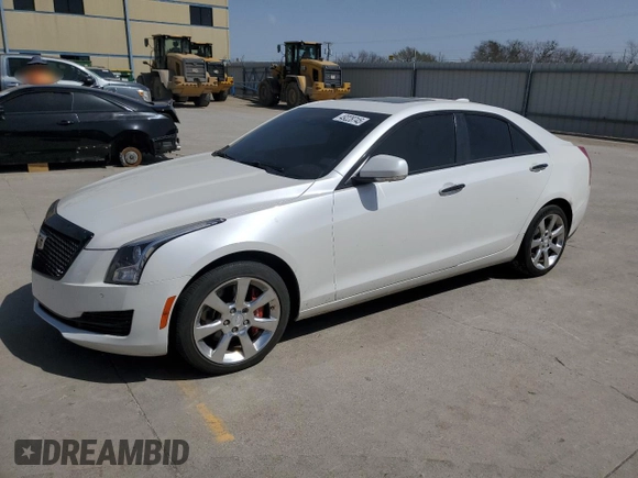 2016 Cadillac ATS Luxury Collection RWD z VIN 1G6AB5SX8G0190844, wystawiony jako Copart lot #49228745 z przebiegiem 107 664 mil mil oraz Szkoda całkowita • Salvage title. Historia ofert i sprzedaży dostępna na DreamBid. Obrazek 1.
