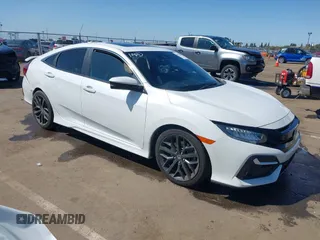 2020 Honda Civic Si z VIN 2HGFC1E59LH702623, wystawiony jako IAAI lot #41956668 z przebiegiem 68 999 mil mil oraz . Historia ofert i sprzedaży dostępna na DreamBid. Obrazek 1.