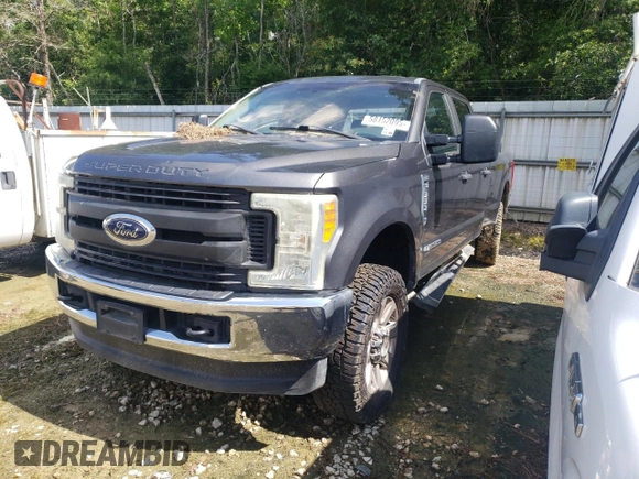 2017 Ford F-350 Platinum with VIN 1FT8W3BT4HEB75893, listed as a Copart auction lot 58152095 with 167,091 mi miles and Salvage title. Bid and sale history available at DreamBid. Image 1.