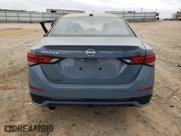2024 Nissan Sentra SR with VIN 3N1AB8DV5RY244364, listed as a Copart auction lot 51608085 with 34,199 mi miles and Salvage title. Bid and sale history available at DreamBid. Image 6.