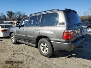 2002 Toyota Land Cruiser with VIN JTEHT05J122024015, listed as a Copart auction lot 88706765 with 0 mi miles and Clean Title. Bid and sale history available at carsss.com. Image 2.
