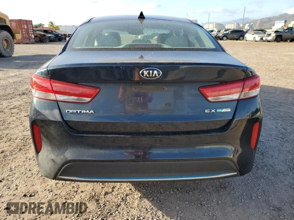 2017 Kia Optima EX z VIN KNAGV4LD6H5007410, wystawiony jako Copart lot #84968024 z przebiegiem 87 588 mil mil oraz Szkoda całkowita • Salvage title. Historia ofert i sprzedaży dostępna na DreamBid. Obrazek 6.