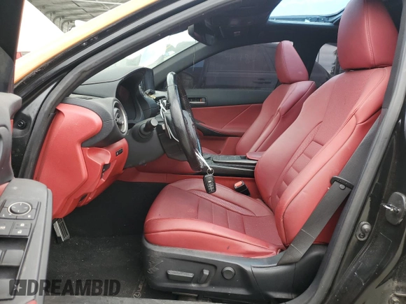 2021 Lexus IS 350 F Sport with VIN JTHGZ1B22M5048535, listed as a Copart auction lot 53753575 with 40,715 mi miles and Salvage title. Bid and sale history available at DreamBid. Image 7.
