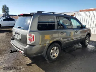 2007 Honda Pilot EX with VIN 5FNYF284X7B047522, listed as a Copart auction lot 47939435 with 204,359 mi miles and Clean Title. Bid and sale history available at carsss.com. Image 3.