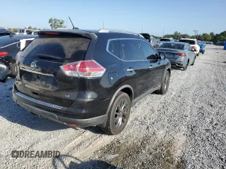 2016 Nissan Rogue S with VIN KNMAT2MT0GP678681, listed as a Copart auction lot 54616405 with 156,895 mi miles and Salvage Title. Bid and sale history available at carsss.com. Image 3.