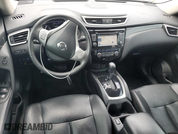 2016 Nissan Rogue SL with VIN 5N1AT2MT3GC828608, listed as a Copart auction lot 51308295 with 141,451 mi miles and Salvage Title. Bid and sale history available at DreamBid. Image 8.