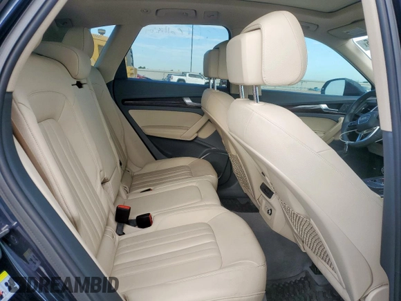 2020 Audi Q5 Premium Plus with VIN WA1BNAFY8L2018701, listed as a Copart auction lot 62367925 with Not provided miles and Salvage title. Bid and sale history available at DreamBid. Image 11.
