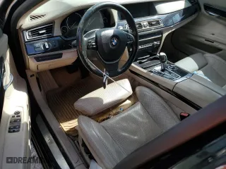 2009 BMW 7 Series 750i with VIN WBAKA83559CY33507, listed as a Copart auction lot 50502475 with 0 mi miles and Clean Title. Bid and sale history available at carsss.com. Image 8.