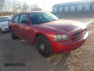 2008 Dodge Charger with VIN 2B3KA43R08H113348, listed as a IAAI auction lot 41851192 with 203,642 mi miles. Bid and sale history available at carsss.com. Image 1.