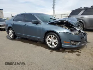 2012 Ford Fusion SE with VIN 3FAHP0HG4CR439700, listed as a Copart auction lot 55185555 with 130,453 mi miles and Clean Title. Bid and sale history available at DreamBid. Image 4.