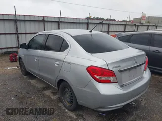2017 Mitsubishi Mirage G4 ES with VIN ML32F3FJ7HHF07134, listed as a IAAI auction lot 42092586 with 216,893 mi miles. Bid and sale history available at carsss.com. Image 3.