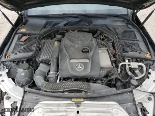 2015 Mercedes-Benz C-Class C 300 with VIN 55SWF4JB2FU046857, listed as a Copart auction lot 50209215 with 112,725 mi miles and Salvage Title. Bid and sale history available at carsss.com. Image 11.