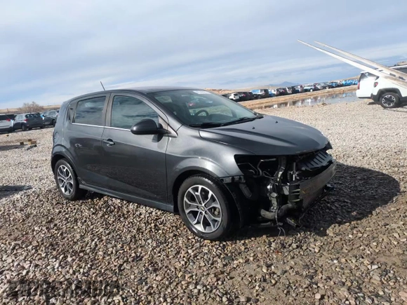 2017 Chevrolet Sonic LT with VIN 1G1JD6SB8H4104808, listed as a Copart auction lot 43740025 with 76,731 mi miles and Salvage Title. Bid and sale history available at carsss.com. Image 14.