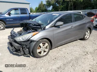 2012 Hyundai Elantra Limited z VIN 5NPDH4AE9CH117238, wystawiony jako Copart lot #55798375 z przebiegiem Nie podano mil oraz Szkoda całkowita • Salvage title. Historia ofert i sprzedaży dostępna na DreamBid. Obrazek 1.
