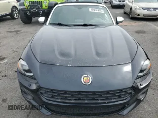 2017 FIAT 124 Spider Lusso with VIN JC1NFAEK1H0104865, listed as a Copart auction lot 49064915 with 46,155 mi miles and Salvage title. Bid and sale history available at DreamBid. Image 5.